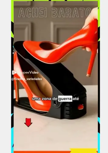 Suporte para sapatos 40 unidades