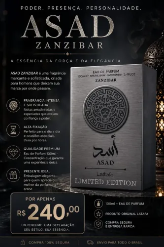 Perfume Lattafa Asad Limited Edition