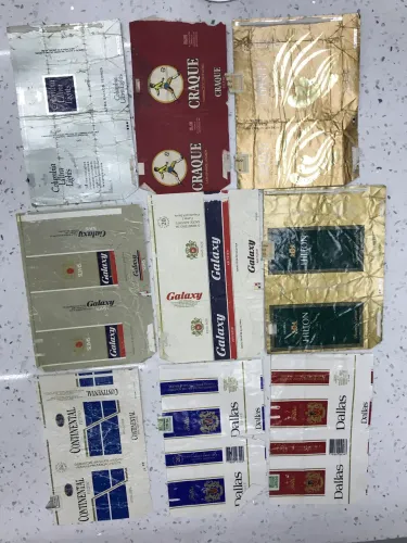 Marcas de Cigarro antigas anos 70/80/90