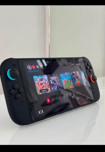 Nintendo swiftch 2 zerado + jogo zelda