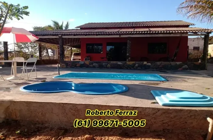 Casa à Beira do Lago Corumbá 4 - Recanto do Sabiá