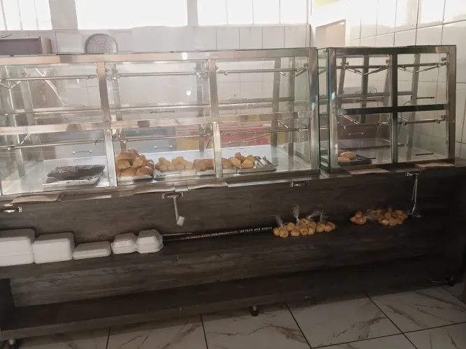 Vitrine auto serviço