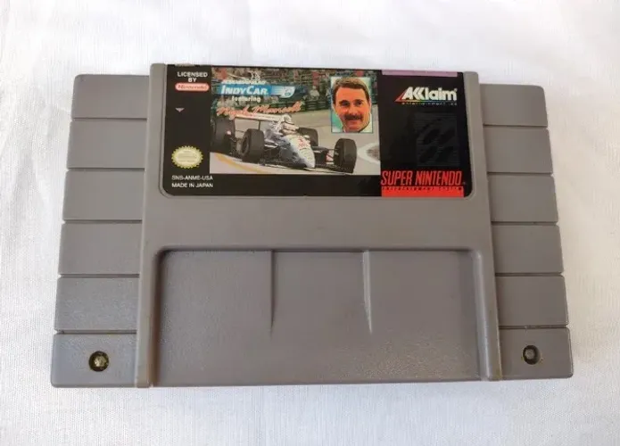 Newman Indycar Nigel Mansell Original Snes - Leia Descrição