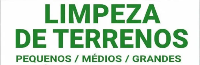 Limpezas e cortes de árvores