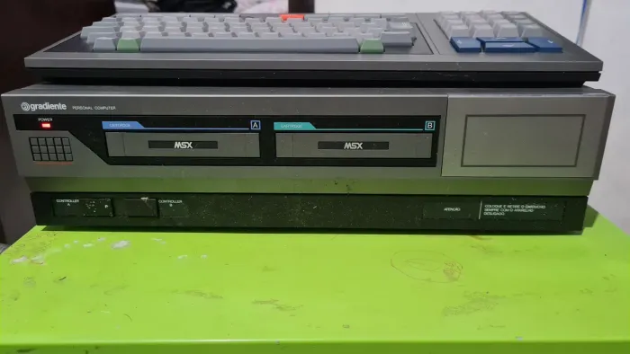 Computador retro Gradiente