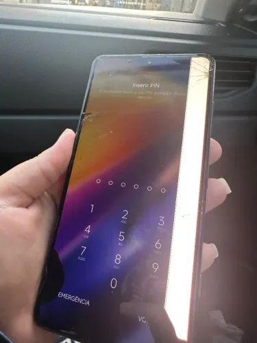 POCO F4 GT, SOMENTE TELA E TAMPA TRASEIRA DANIFICADOS.