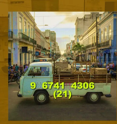 frete rápido e seguro pra sua mudança! entre em contato: 21?9?6741?4306
