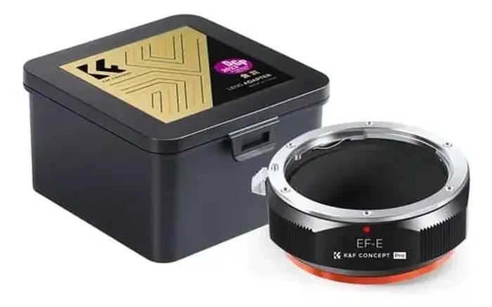 Adaptador Lente Eos Ef, Ef-s P/ Sony E-mount Nova Cx Rachadinha OUTLET