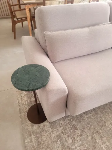 Mesa lateral e/ou de apoio mármore