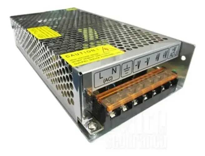 Fonte Chaveada 12V 20A Bivolt para Câmeras de Segurança e Fitas LED