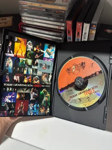 DVD RBD Tour Generación Espanha c/ medleys.
