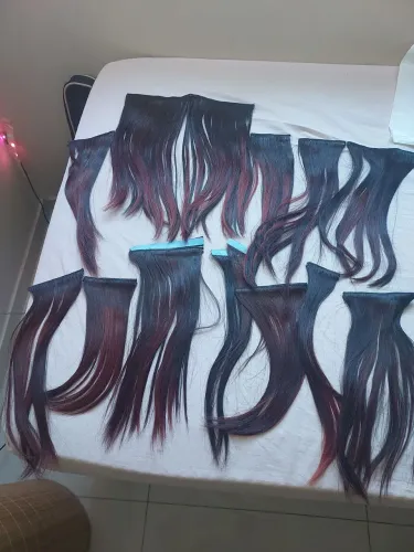 Extensão de cabelo humano brasileiro - usada