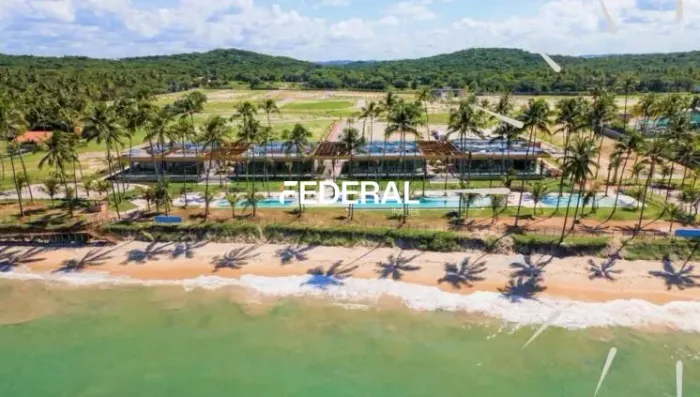 Lote para venda com 469 metros quadrados no Condomínio Quintas da Praia na Reser