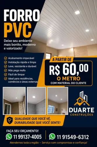 Forro PVC 