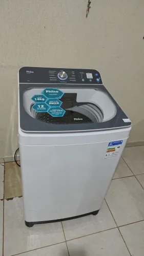 Máquina de lavar roupa Philco 14 kilos nova zerada impecável