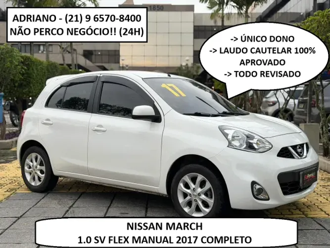 Nissan March SV 1.0 12V Flex 5P 2017