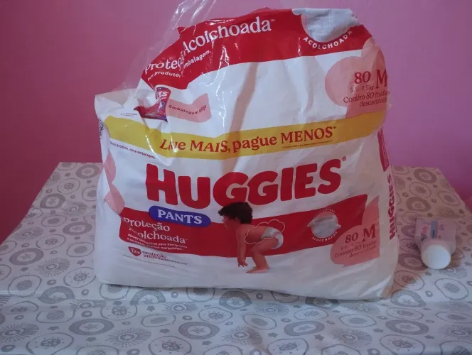 Fraldas descartáveis 