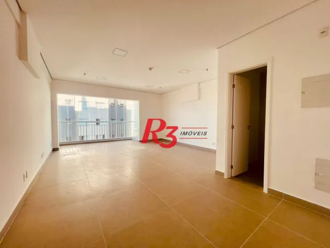 Sala para alugar, 42 m² por R$ 3.299,00/mês - Vila Matias - Santos/SP