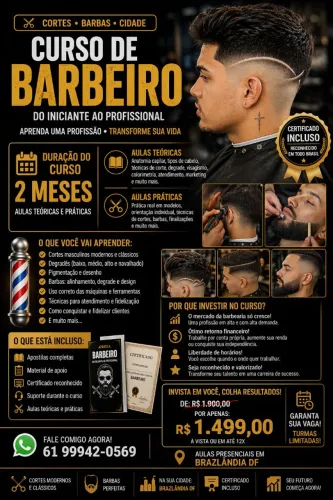 Curso de barbeiro 