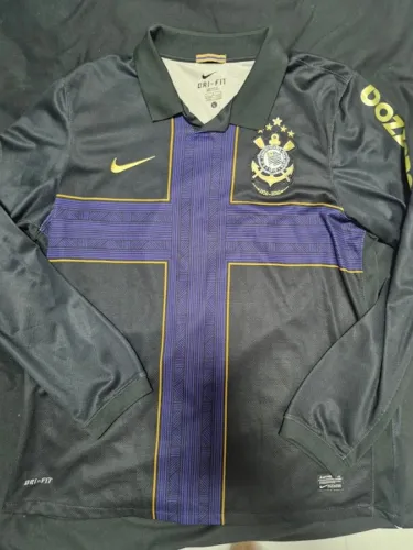 Camisa Corinthians cruz original manga longa tamanho G