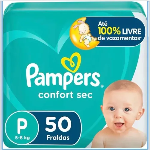 Fralda P PAMPERS 50 und - 49,90