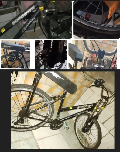 Bike aro 26 bicicleta disco aero amortecedor gordo 
