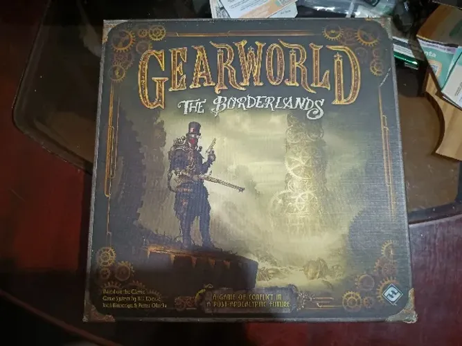 Gearworld the borderlands jogo de tabuleiro
