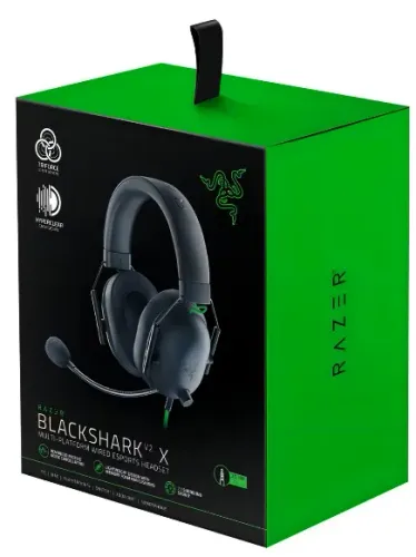 Fone de Ouvido Gamer Headset BlackShark V2 X Razer Classic Black