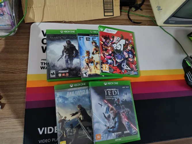 Lote de Jogos de XBOX