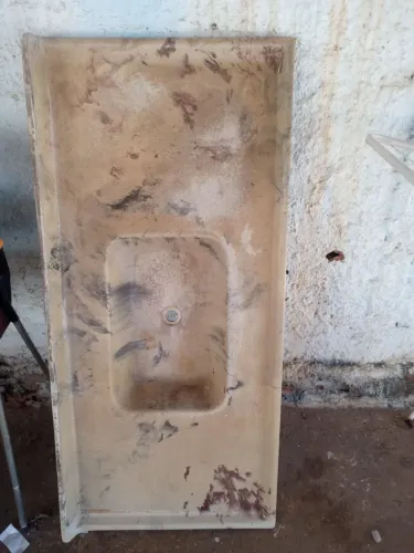 PIA DE MARMORE COZINHA BEM CONSERVADA