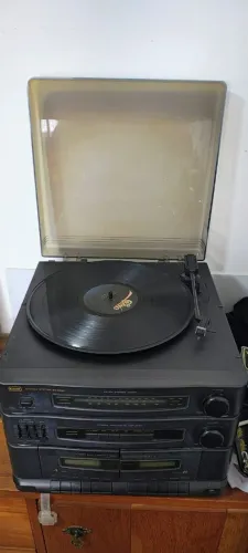 Som Vintage CCE SS 6880 funcionando + 2 torres LG SH85TH-S