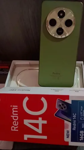 Redmi 14 c 256 gigas 8 de ram expandido até 16 de ram (semi novo)