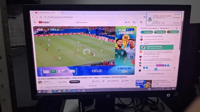 Monitor HP 20" - Usado Corporativo - Funcionando