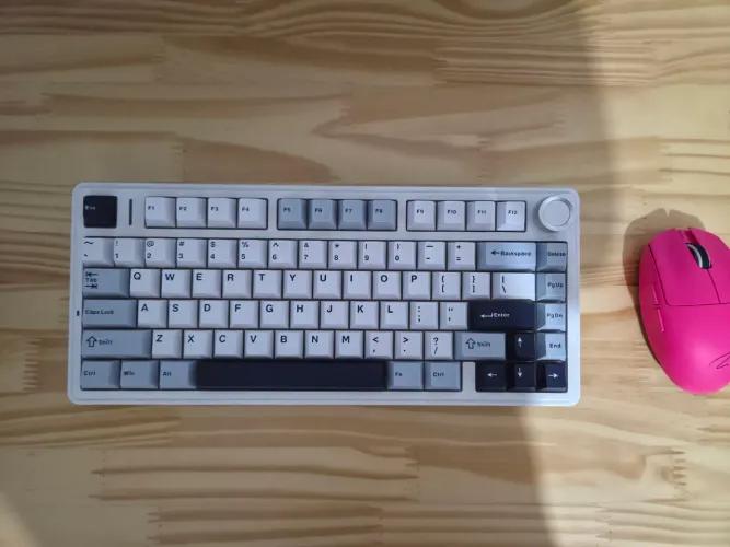 Teclado Mecânico Gamer Sem Fio AULA F75 RGB