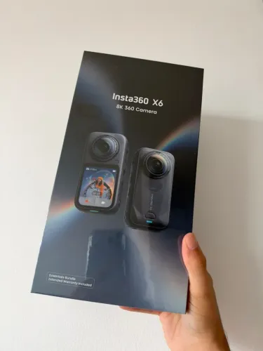 Insta360 X6 - Câmera de Ação Lançamento Lacrado Novo