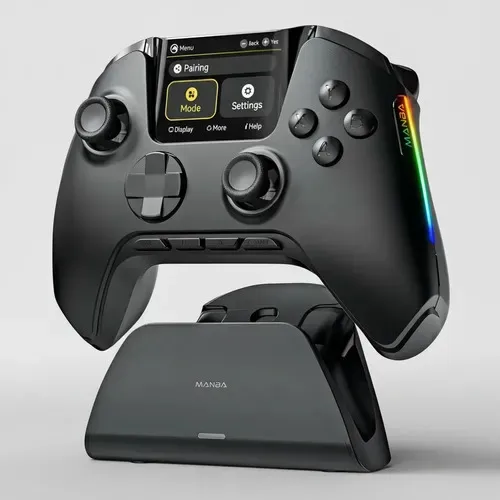 Controle Sem Fio Manba One Ultimate V2 Preto para Android e Windows
