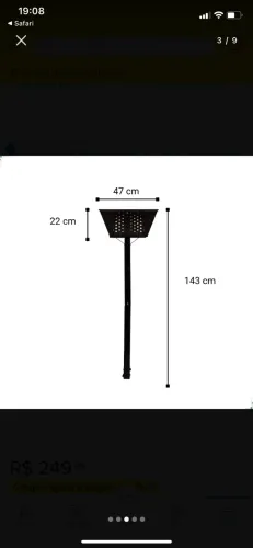 lixeira de calçada 42l