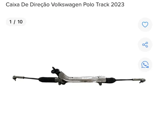 CAIXA DE DIREÇÃO VOLKSWAGEN POLO TRACK 2023