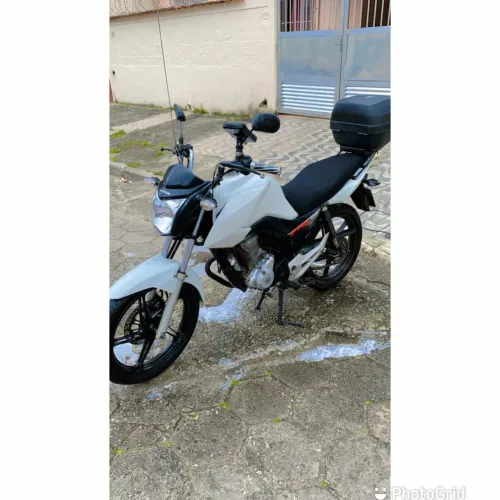 Moto CG fan flex  Branca - Ano 2018  