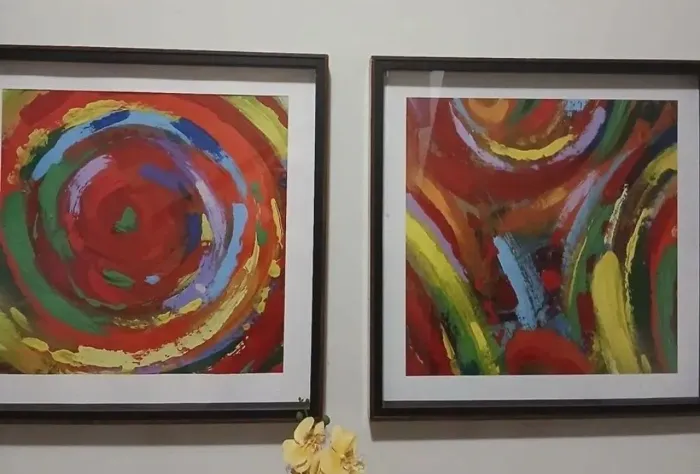 2 Quadros abstratos