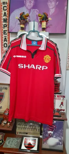 Camisa Manchester united 1998 / Beckham número 7