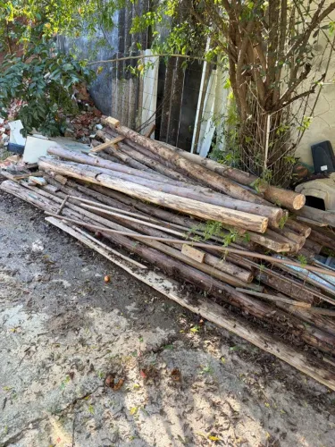 Caibros para construção