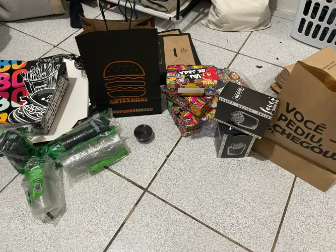 Embalagens para hamburgueria