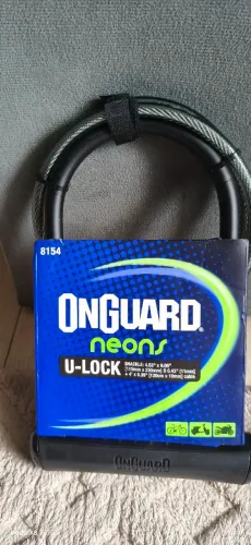 Cadeado para bicicleta e moto!