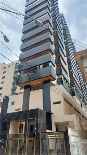 APARTAMENTO 02 QUARTOS, PRÉDIO NOVO, BAIRRO FORTE, NA IMOBILIÁRIA EM PRAIA GRANDE.