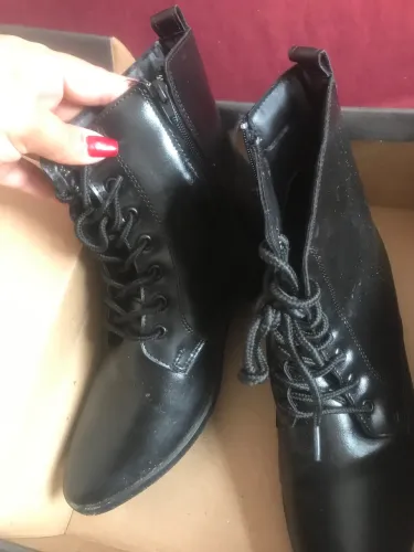 Bota coturno feminina 