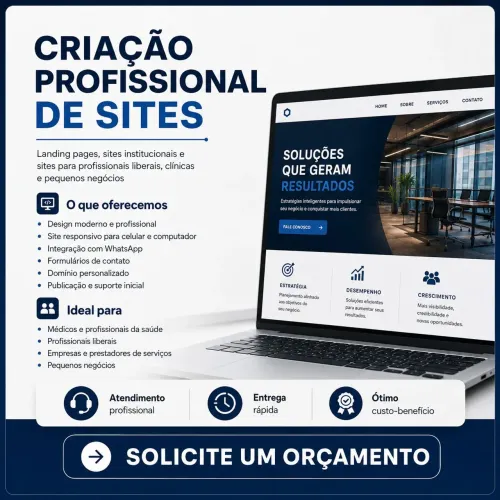 Criação de Sites Profissionais | Landing Pages e Sites para Empresas