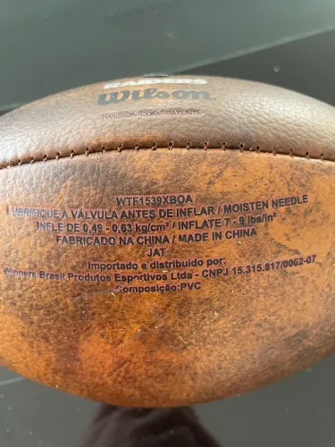 Bola Futebol Americano Wilson Nfl Las Vegas Raiders