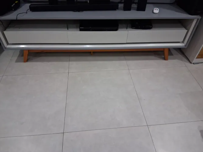 Rack sala com led 3 gavetas