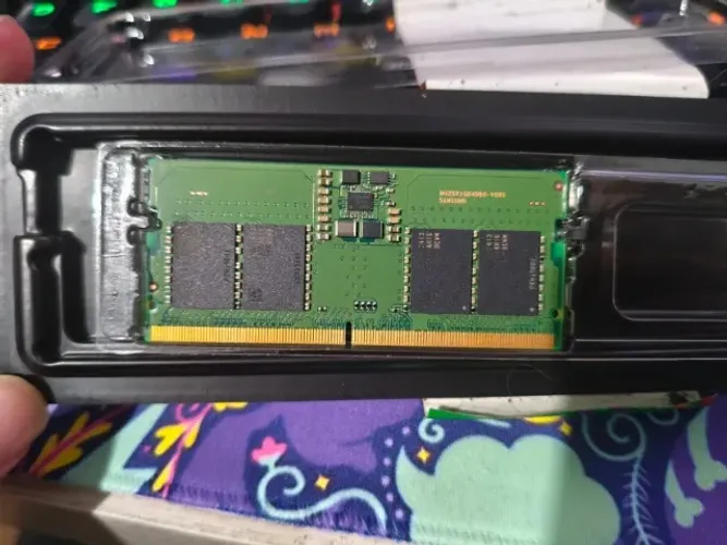 Memória RAM DDR5 8Gb 5200Mhz Notebook (SODIMM)